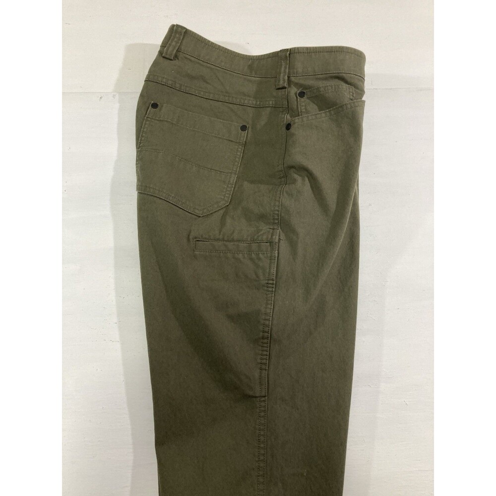 AKHG Alaskan Hardgear Pants Womens 10L Green Stone Run Relaxed 7 Pocket - Picture 3 of 15